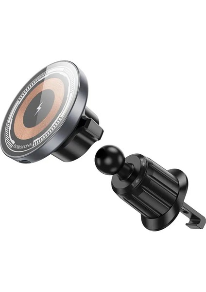 Magsafe ile Uyumlu Mıknatısla Sabitlenen Kablosuz Şarj Destekli Araç Telefon Tutucu - iPhone ile Uyumlu ve Kablosuz Şarj Desteği Olan Telefonlar Için BH211 fiyatları