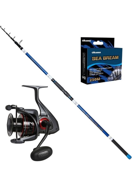 Ceymar 8000 - Ryuji Surf Master 420CM 100-250GR Surf Olta Seti