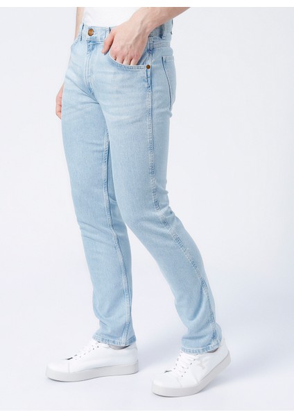 Wrangler Greensboro Regular Straight Fit Düşük Bel Esnek Jean Kot Pantolon