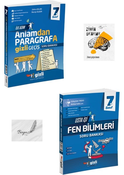 Gizli 7.sınıf Anlamdan Paragrafa Gizli Geçiş Usta Işi Fen Bilimleri Soru Bankası Zihin Deneme