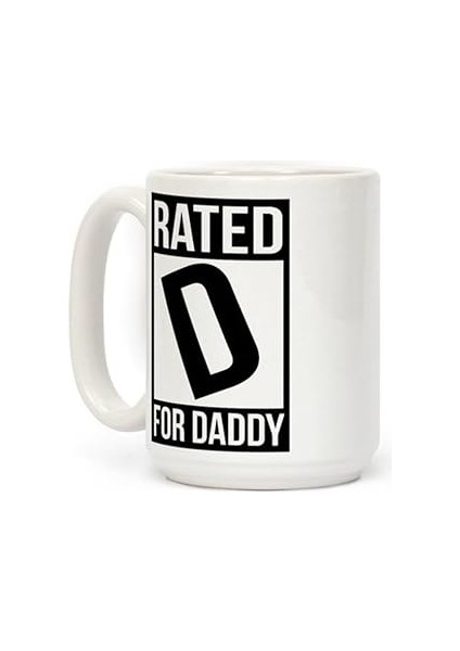 Print Dore Daddy Kahve Kupa Ingilizce Kupa D Derecelendirilmiş