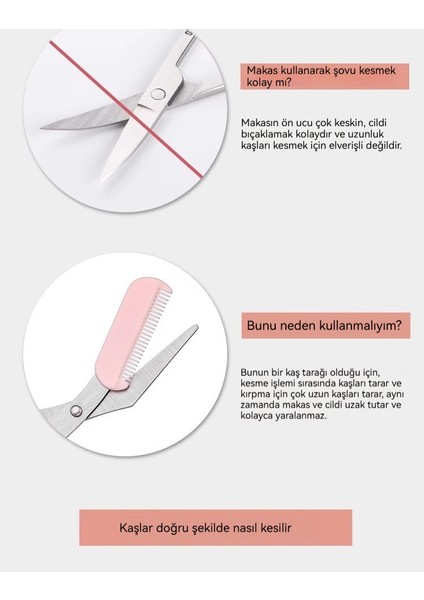 Yeni Başlayanlar Için Güvenli Hilal Kaş Kesici (Yurt Dışından) fırsatları