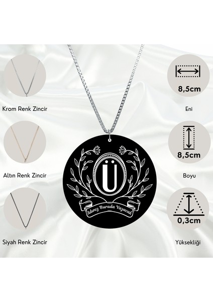 Ü Harfli Pleksi Dikiz Ayna Araba Süsü I Model - 3 I Kişiye Özel I Firmalara Özel I Universal Araba Ayna Süsü