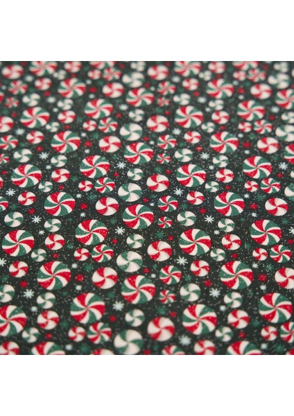 Özel Tasarım Dekoratif Ranforce Pamuklu Kumaş Dekoratif Şeker Desenli Siyah Üçgen Runner 50X150 modelleri