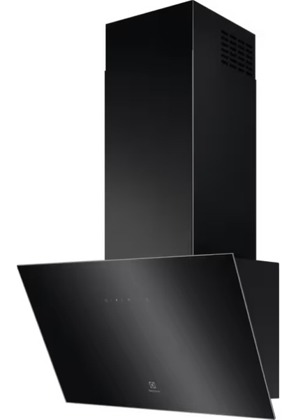 -LFV436K 60 cm Siyah Cam Duvar Tipi Ankastre Davlumbaz