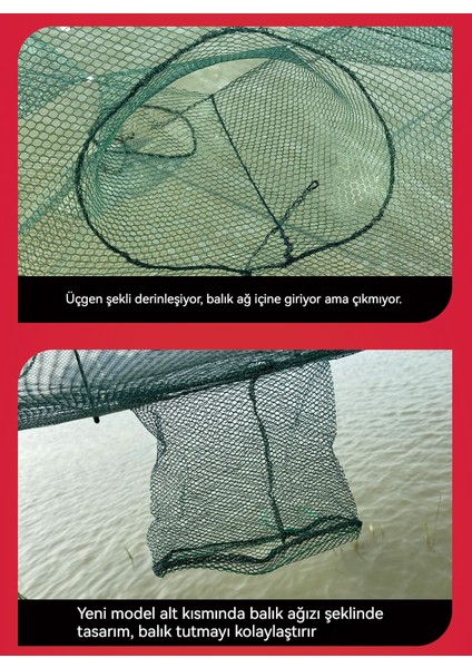 Katlanır Şemsiye Kafes Balık Ağı (Yurt Dışından) modelleri