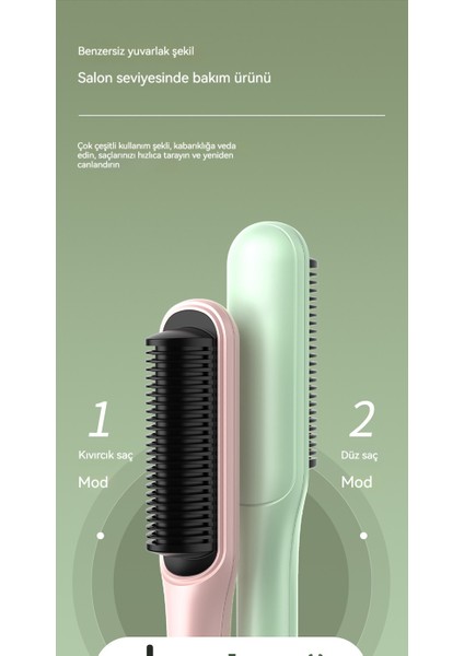 Düz Saç Tarak Negatif Iyon Saça Zarar Vermez (Yurt Dışından) indirimleri