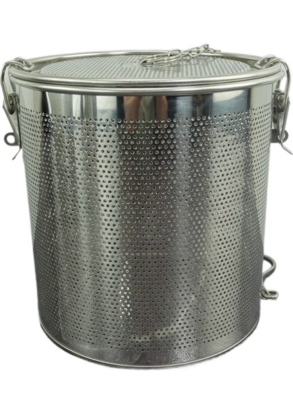 16CM Paslanmaz Çelik Marinat Sepeti Marinat Kafesi Baharat Süzgeci Kalıntı Sepeti Güveç Baharat Seti Yuvarlak Küçük Delikli Baharat Topları (Yurt Dışından)