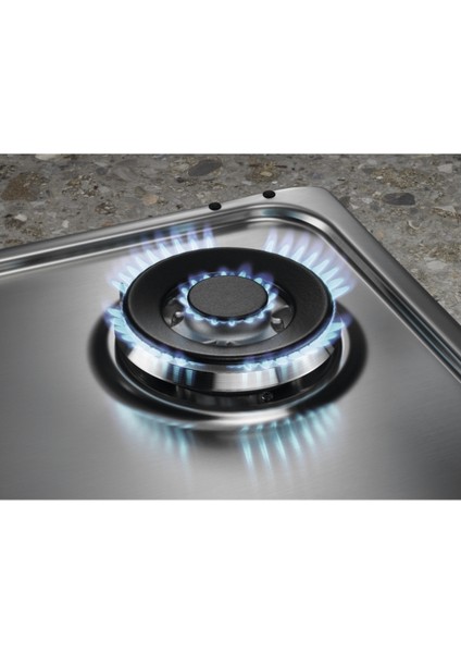 -EGS6436SX Ankastre Inox Gazlı Ocak