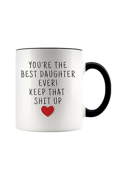 Print Dore Daughter Gift From Mom, Daughter Gift, Gift For Daughter, Daughter Mug, Best Daughter Ev