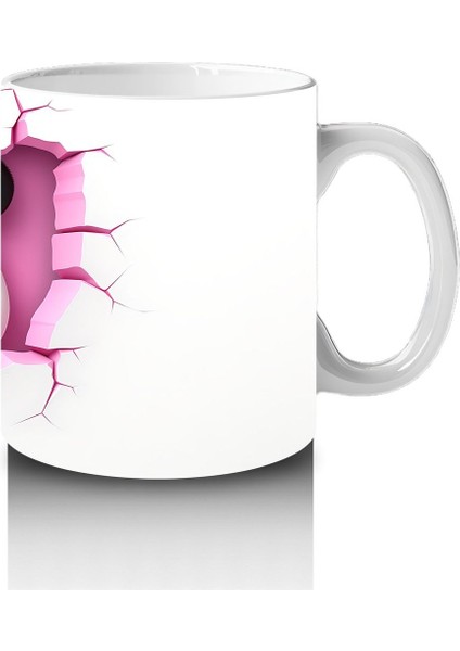 Çocuklara Sütü Sevdiren Kalp Çerçevesinden Bakan Meraklı Panda Kupa Bardak fırsatları