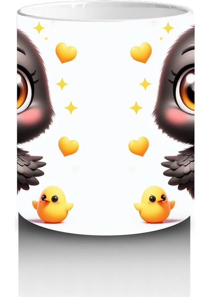 Çocuklara Sütü Sevdiren Minik Kuzgun Kupa Bardak modelleri