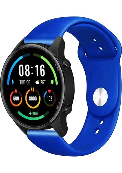 Xiaomi Watch Sport Akıllı Saat ile Uyumlu Yumuşak Dokulu Silikon Kordon Kayış