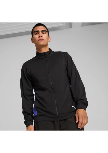 Erkek Siyah Puma M Cloudspun Full Zıp Jacket Siyah Erkek Fermuarlı Ceket