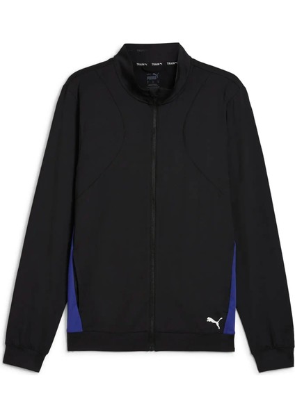 Erkek Siyah Puma M Cloudspun Full Zıp Jacket Siyah Erkek Fermuarlı Ceket
