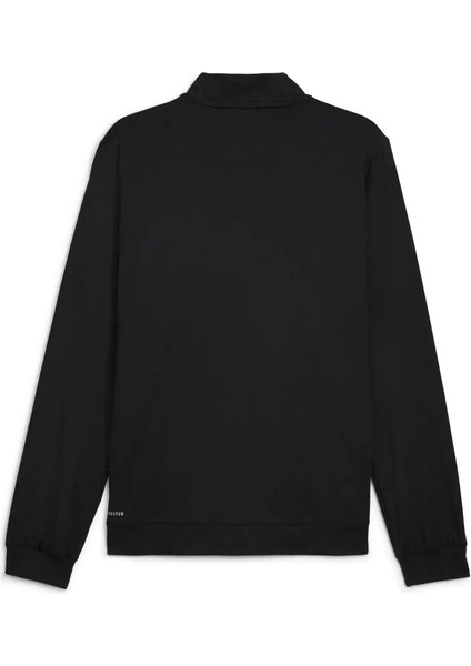 Erkek Siyah Puma M Cloudspun Full Zıp Jacket Siyah Erkek Fermuarlı Ceket