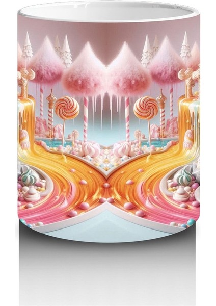 Çocuklara Sütü Sevdiren Rüya Tadındaki Dondurma Şelalesi Kupa Bardak modelleri