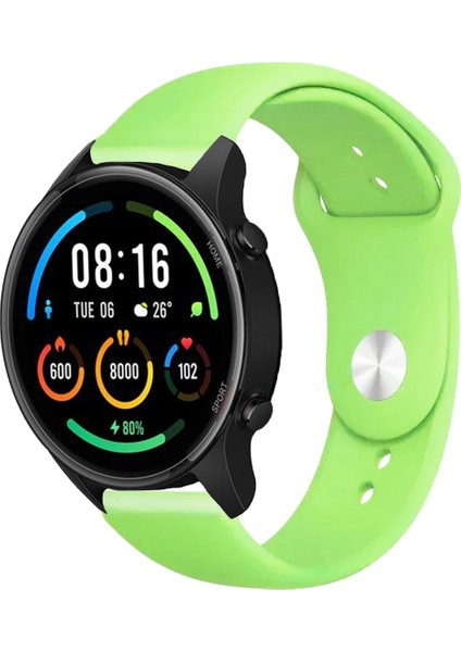 Xiaomi Watch Sport Akıllı Saat ile Uyumlu Yumuşak Dokulu Silikon Kordon Kayış