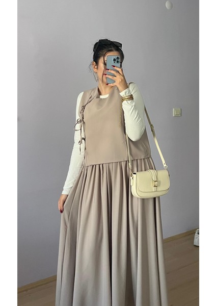 Ikili Bağcıklı Yelekli Takım modelleri