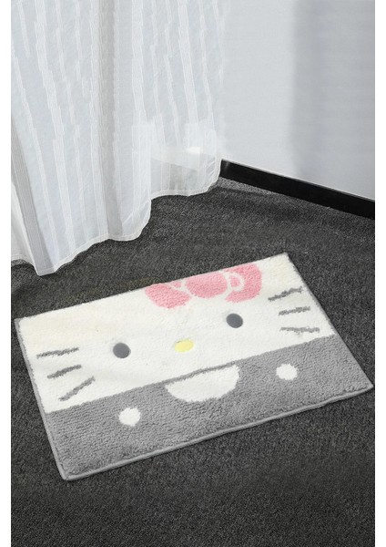 Sanrio Lisanslı Küçük Halı 60CM x 40CM - Hello Kitty