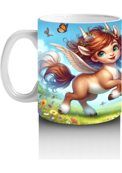 Çocuklara Sütü Sevdiren Sevimli Kanatlı Pony Kupa Bardak fiyatları