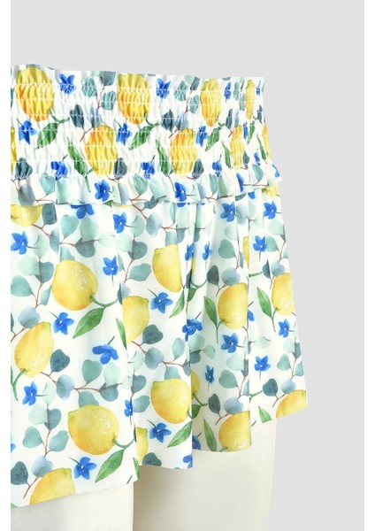 Renkli Lemon Şort Etek modelleri