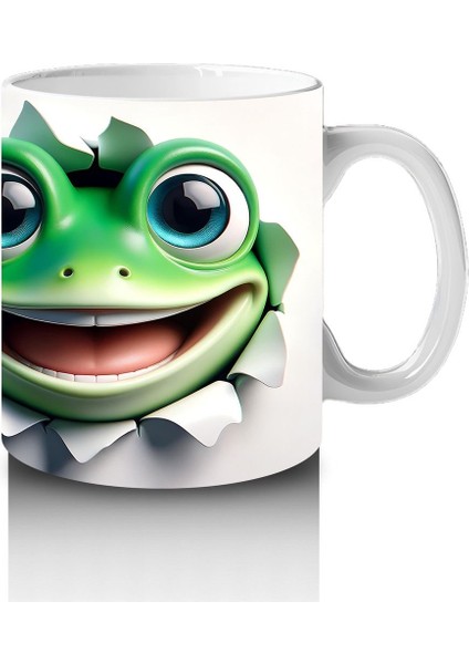 Çocuklara Sütü Sevdiren Neşeli Kurbağa Kupa Bardak fırsatları