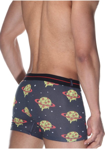 Lacivert Dijital Baskı DesenliErkek Boxer fiyatları