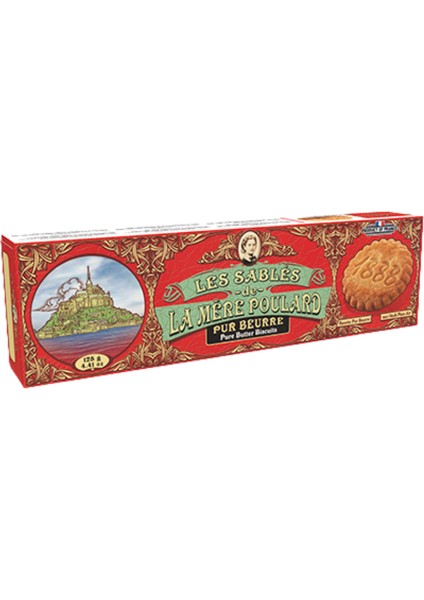La Mere Poulard Sade Tereyağlı Biskuvi 125G