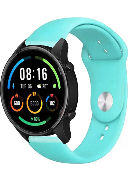 Xiaomi Watch Sport Akıllı Saat ile Uyumlu Yumuşak Dokulu Silikon Kordon Kayış