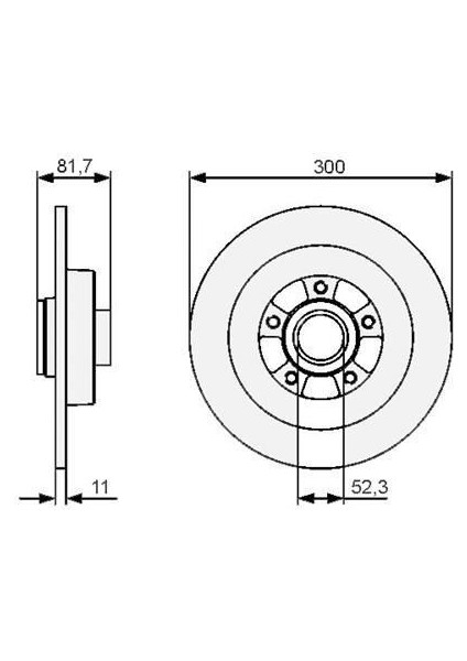 Renault-Maıs-Orjınal 432000015R Arka Fren Dıskı Latıtude
