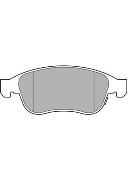 Delphı LP3588 Fren Balatası FIAT-JEEP-500X-RENEGADE