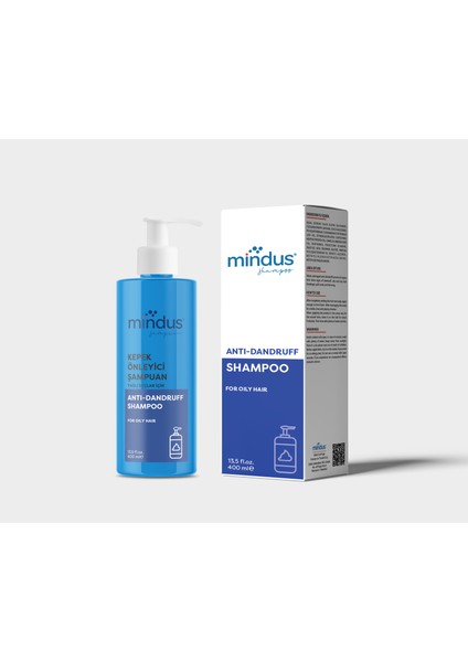 Anti Dandruff Kepek Karşıt Şampuan 400ML – Yağlı Saçlar