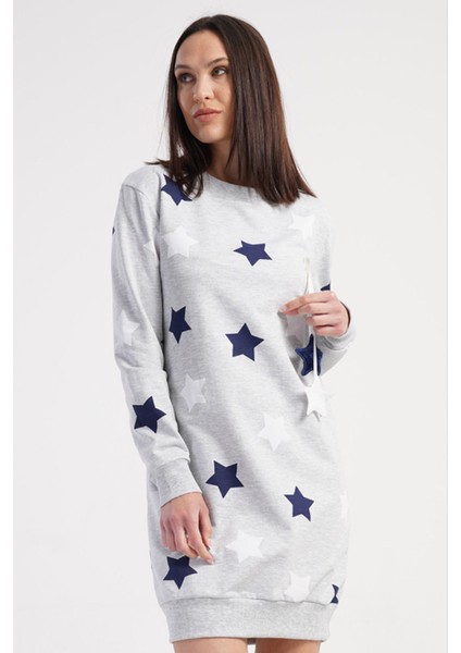 Kadın Uzun Kol Gecelik , 501047