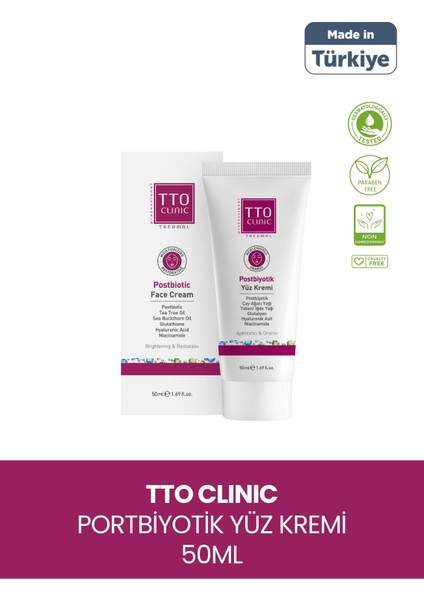 Clınıc Postbiyotik Yüz Kremi 50 ml