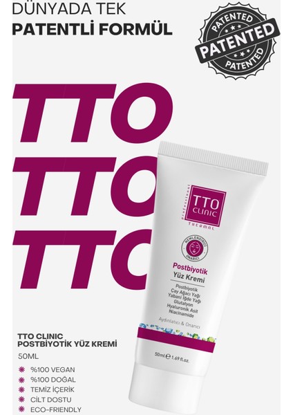 Clınıc Postbiyotik Yüz Kremi 50 ml