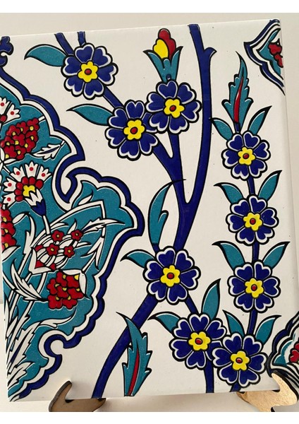 Armad< Çini 20x25 Cm Ac 1013 Karanfil Desenli Çini Seramik Karo modelleri