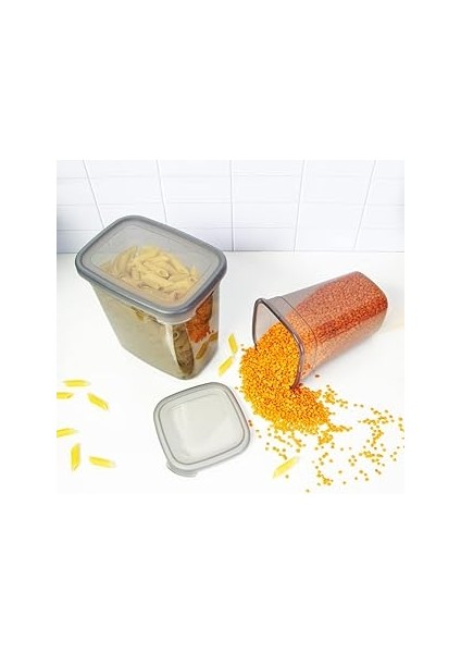 Decobella 1.1 L Dikdörtgen Saklama Kabı