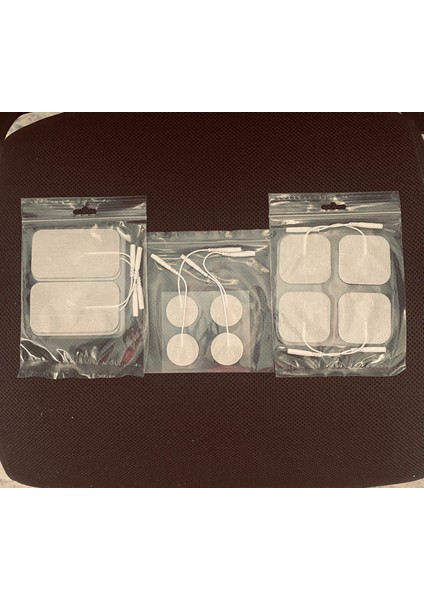 Tens Elektrot Tens Pedi Yedek Deneme Seyi 1 Paket 5x5,1 Paket 5x9,1 Paket 3,2 cm
