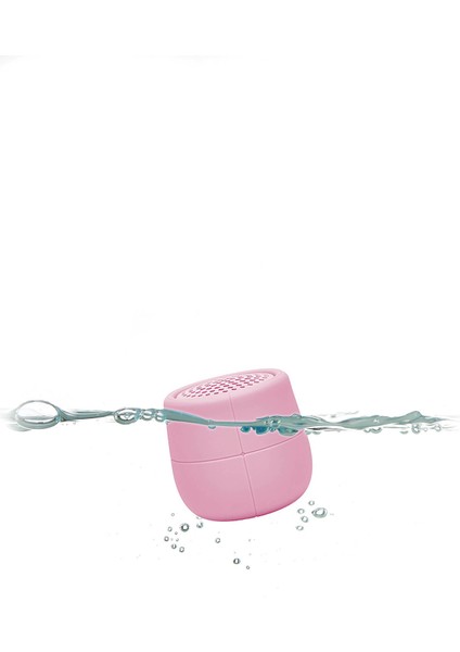 Mino x Suya Dayanıklı Bluetooth Hoparlör Açık Pembe LA120P9 fırsatları