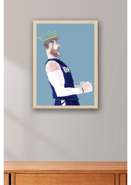 Luka Doncic Çerçeveli Tablo - Basketbol Nba Posteri Tablo fiyatları