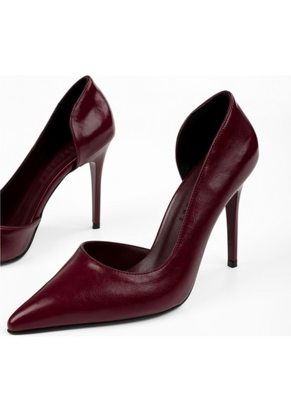 Kadın Massy Kiraz Parlak Stiletto modelleri
