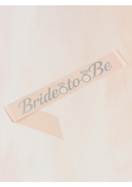 Bride To Be Kuşak Bekarlığa Veda Parti Aksesuarı Rose Üzeri Gümüş fiyatları