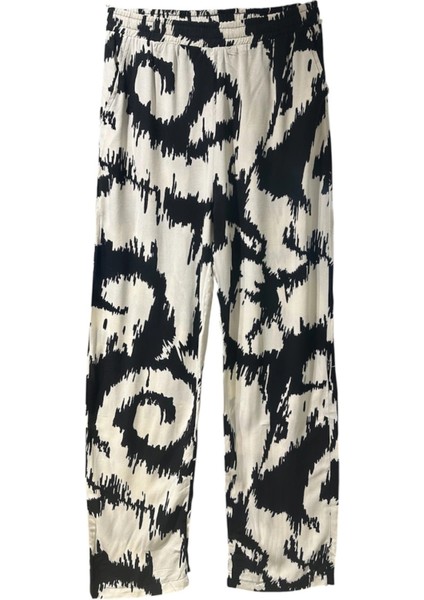 3970 Desenli Yazlık Kumaş Pantolon