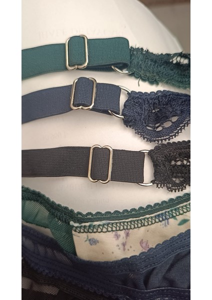 3'lü Tanga, Külot, Desenli Lazer Kesim Dantelli Tanga, Tanga, G-String Külot, Kadın Külot fırsatları