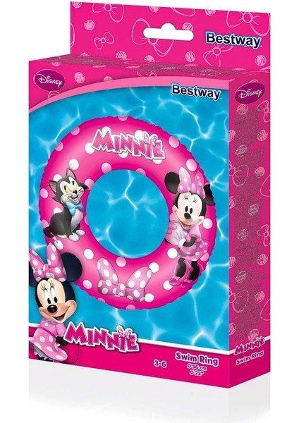 Mickey Mouse Minnie 56Cm Şişme Deniz Simidi BW91040