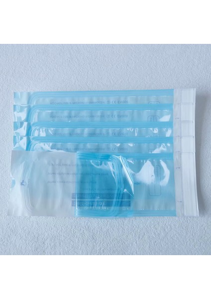 Sterilize Şeffaf Poşet 20'li- 90MM*260MM - Sterilizasyon Zarfı 20 Adet-Manikür&Pedikür Ekipmanları İçin fırsatları
