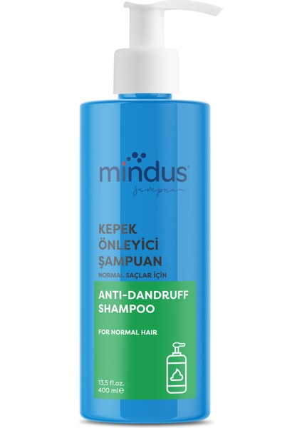 Anti Dandruff Kepek Karşıt Şampuan 400ML – Normal Saçlar