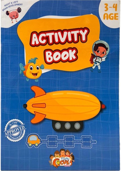 Activity Book 3-4 Yaş