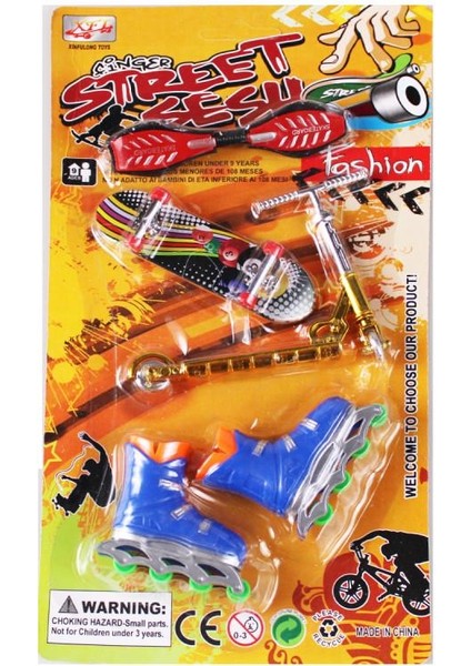 - Parmak Kaykay ve Paten Vidalı Kartela